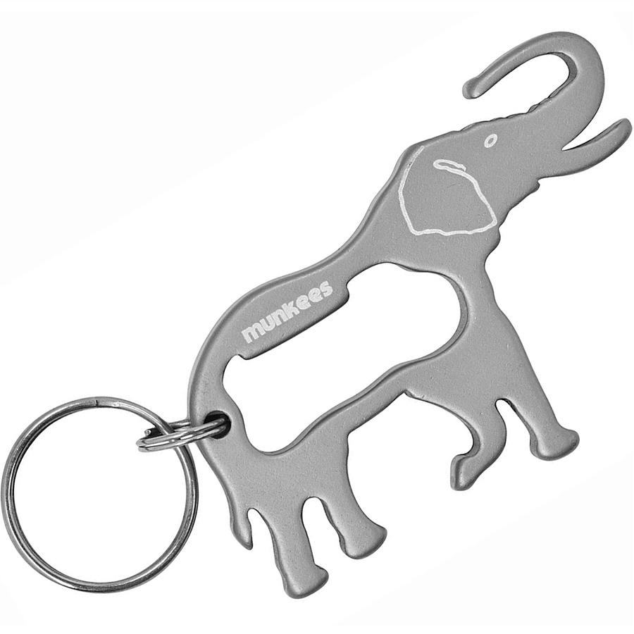 Брелок-открывашка Munkees 3437 Elephant Grey (52886)
