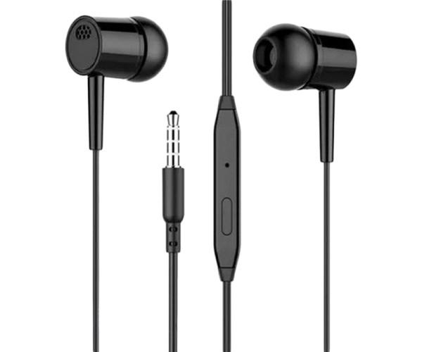 Наушники проводные вакуумные HF Denmen DR02 3,5 мм Black