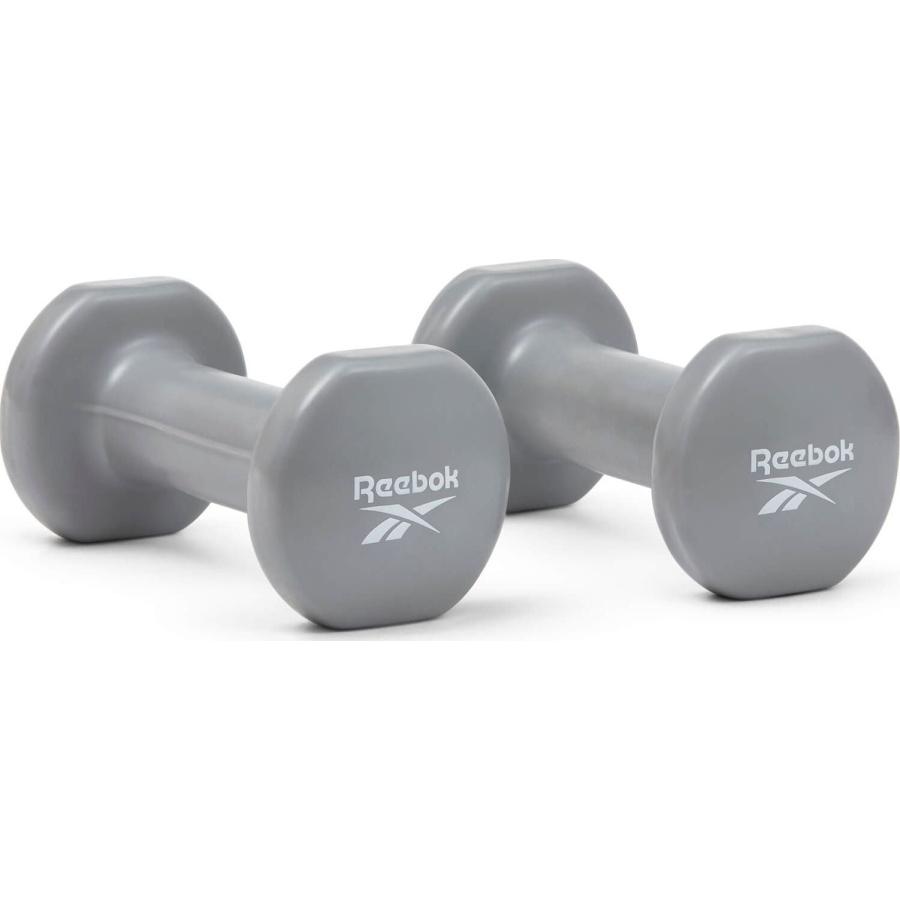 Гантели Reebok Dumbbells Unisex 3 кг Серый (885652018258) - фото 2