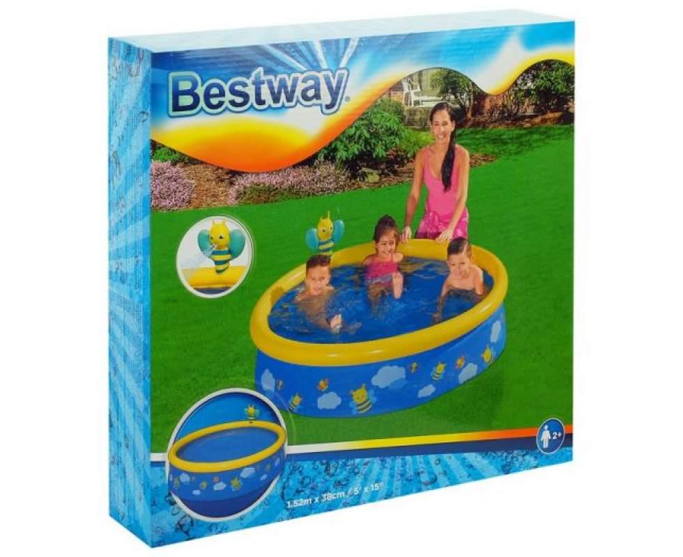 Бассейн семейный Bestway Пчелка 152x38 см 477 л (30007-bee)