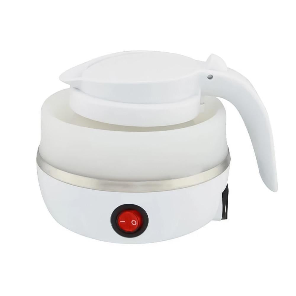 Электрочайник Travel Electric Kettle YS-2008 силиконовый складной 0,6 л 600W Белый (5629) - фото 8