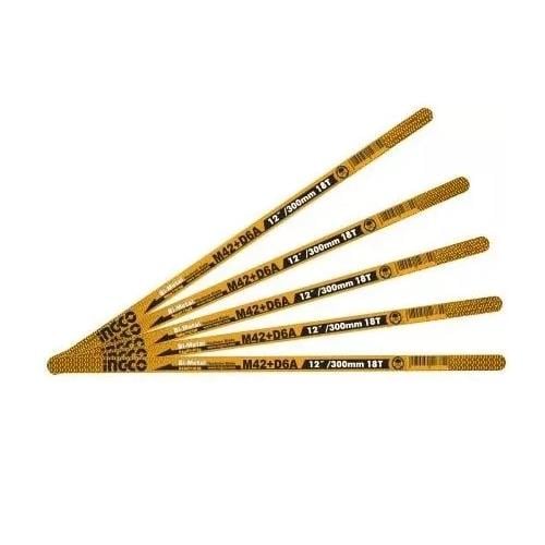 Полотно ножовочное по металлу INGCO HSBKT12185 300 мм 18Т сталь M42+D6A 18Т