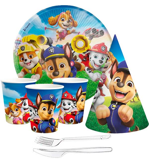 Набор одноразовой посуды Paw Patrol на 6 персон (11104)