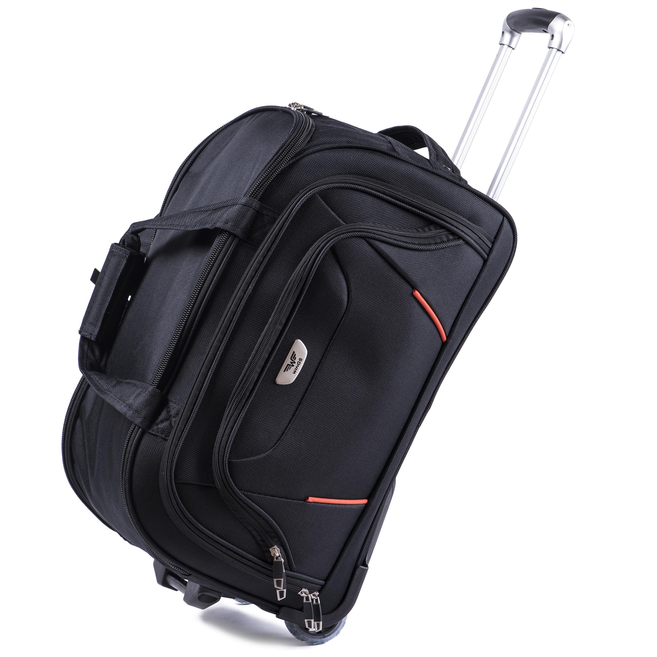 Сумка дорожная Wings c1055 63 л на 2 колесах Черный (10228294)