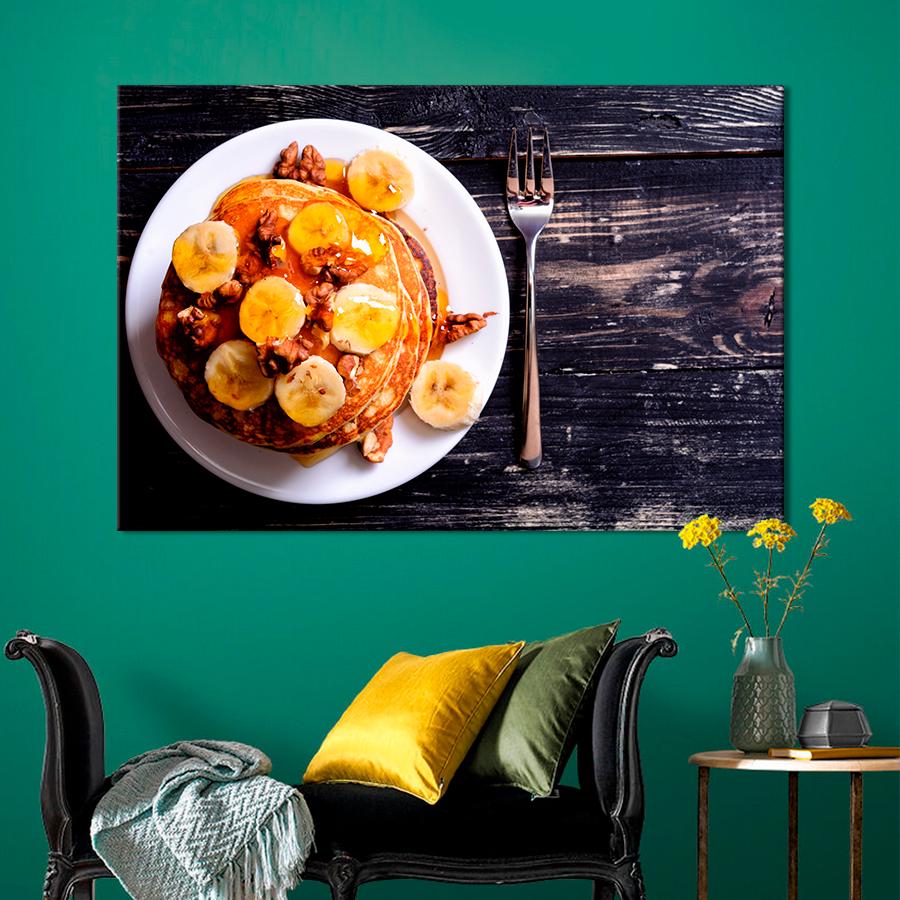 Настенний декор Банановые панкейки 120x80 см (A295-1)