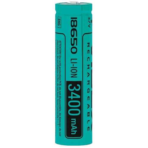 Акумулятор літій-іонний Videx 18650 3400 mAh 3,7V Green (30835617)