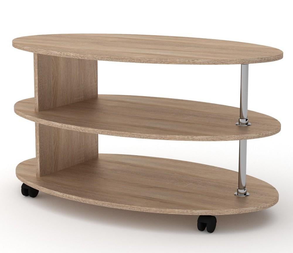 Стол журнальный Компанит Соната Дуб сонома