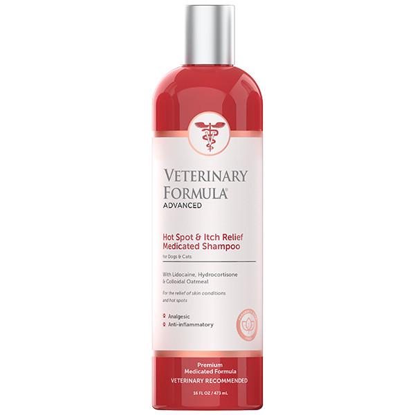 Шампунь лечебный для собак и котов Veterinary Formula Advanced Hot Spot&Itch Relief антиаллергенный 473 мл (01630)