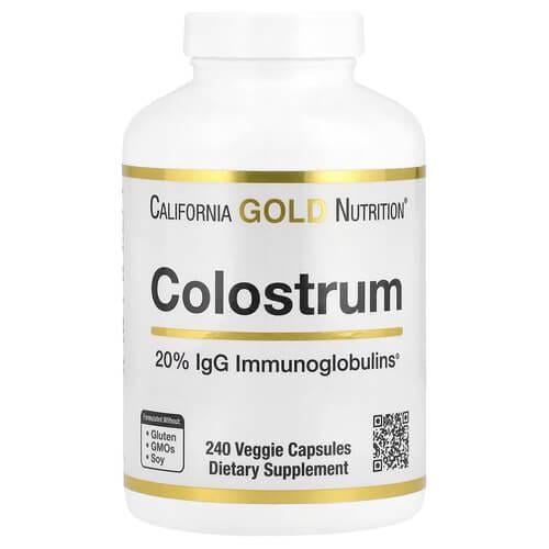 Молозиво та Лактоферин CGN Colostrum 240 Veggie Capsules (CGN-00913)