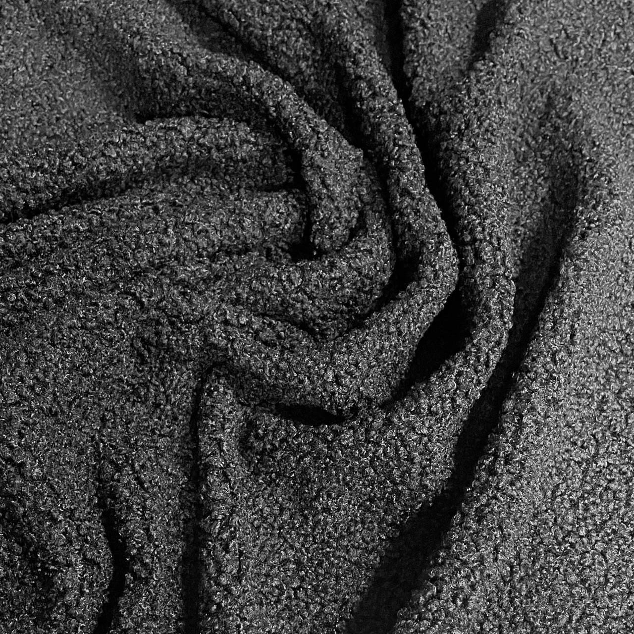 Ткань плюш Тедди Черный (24479384) Ткань плюш Тедди Черный (24479384)