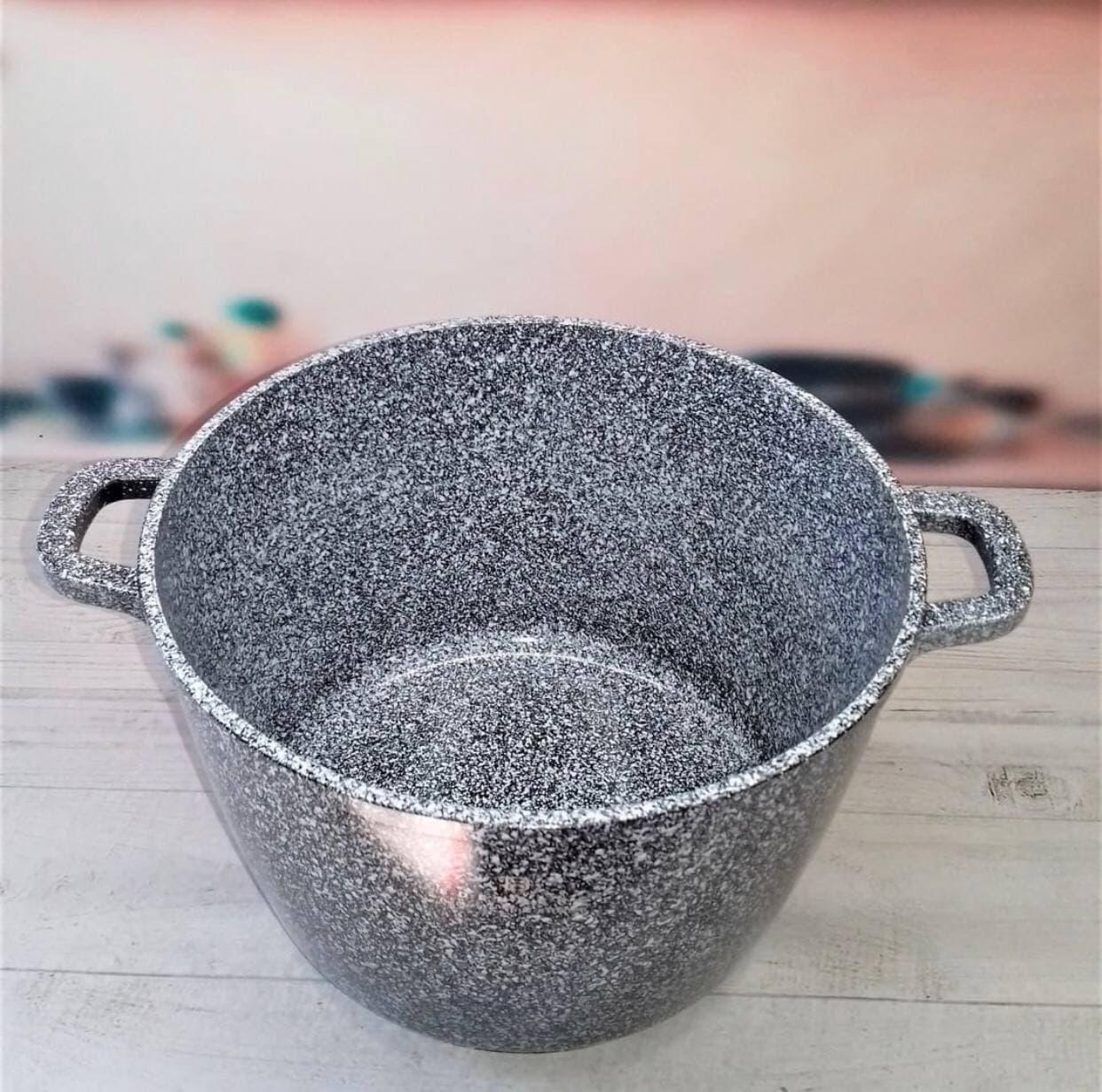 Кастрюля Edenberg с гранитным антипригарным покрытием 10,2 л 28 см (EB-8009) - фото 6 Кастрюля Edenberg с гранитным антипригарным покрытием 10,2 л 28 см (EB-8009) - фото 6