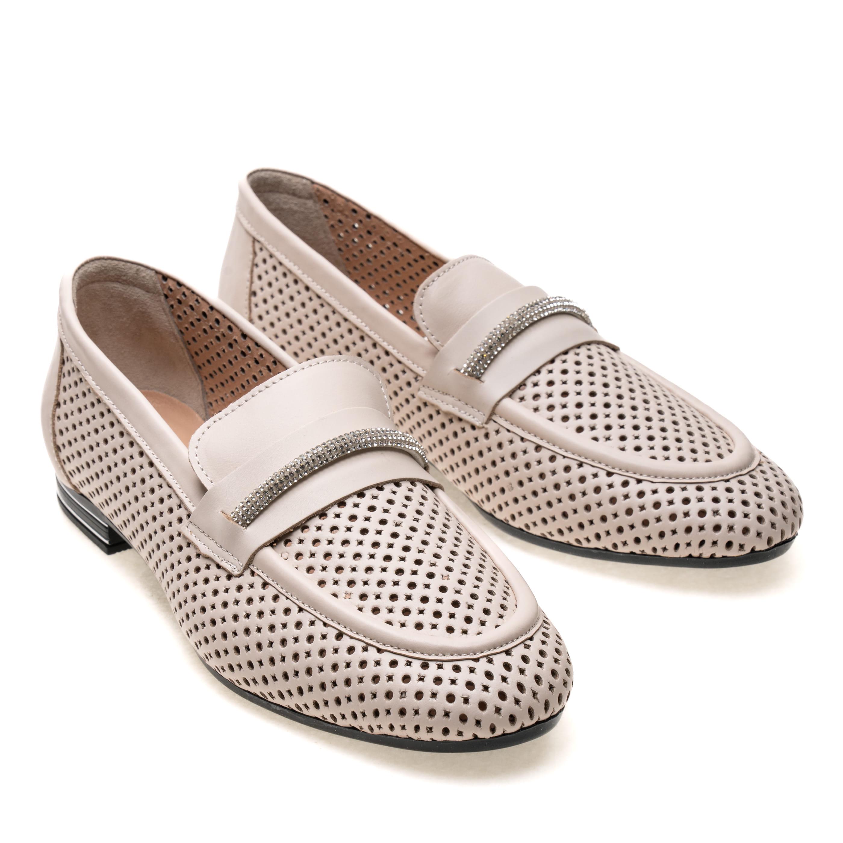 Лоферы Magnolya 01423 р. 36 Бежевый (104362785)