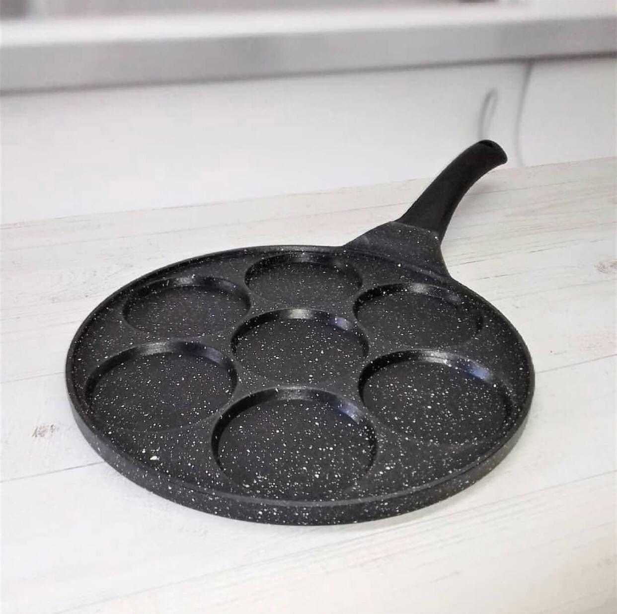 Сковорода для блинов Edenberg с антипригарным мраморным покрытием 27 см (EB-7512)