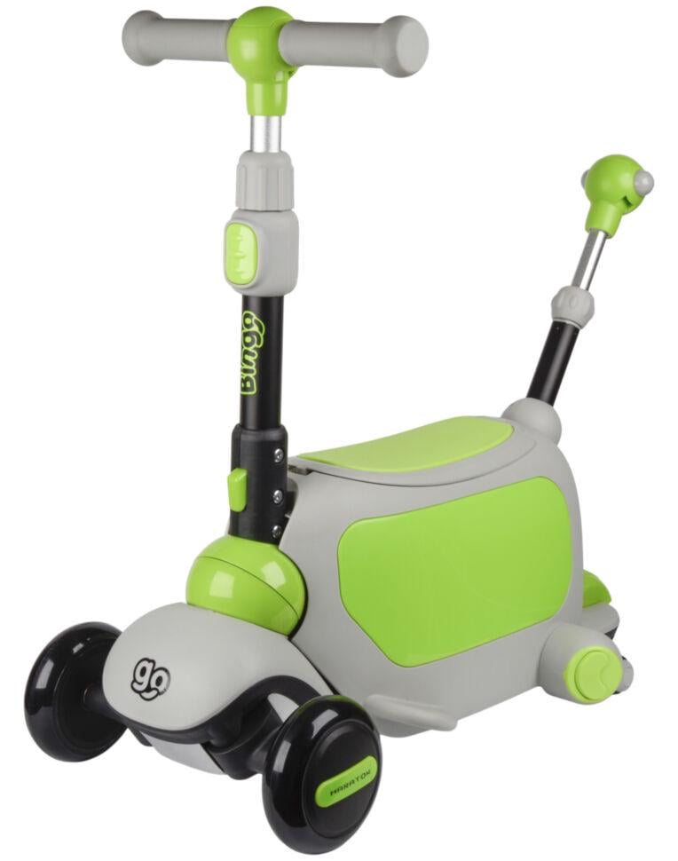 Самокат толкар Maraton 2in1 Bingo Super 3 Cалатовый Самокат толкар Maraton 2in1 Bingo Super 3 Cалатовый