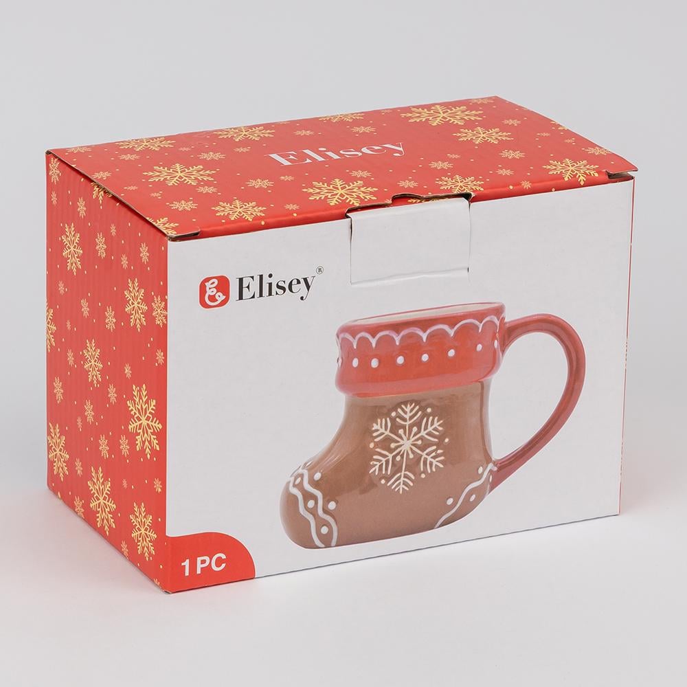 Чашка Різдвяний черевичок 400 мл (6036-012) - фото 3 Чашка Різдвяний черевичок 400 мл (6036-012) - фото 3