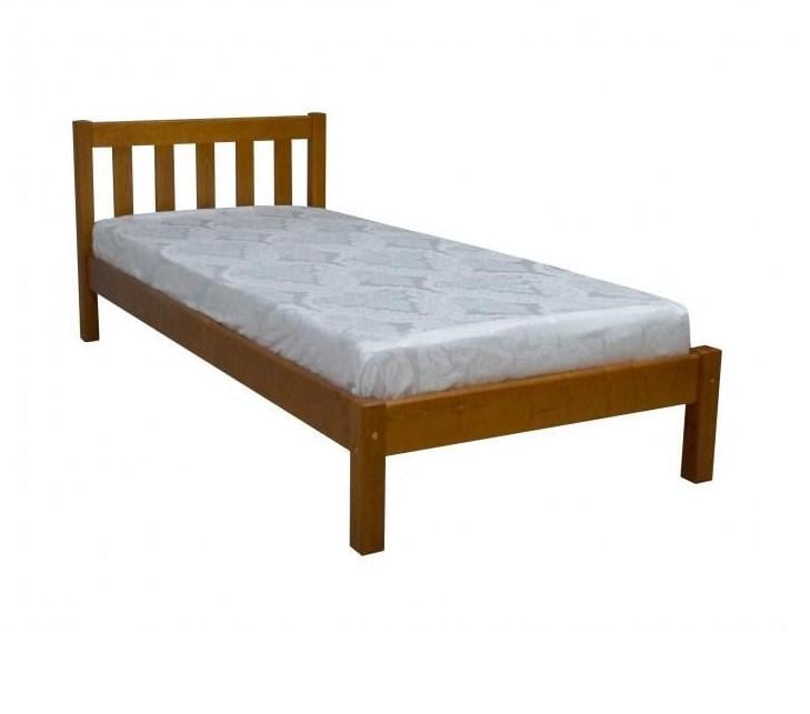 Кровать односпальная деревянная Скиф Л-149 90х200 см Кальвадос