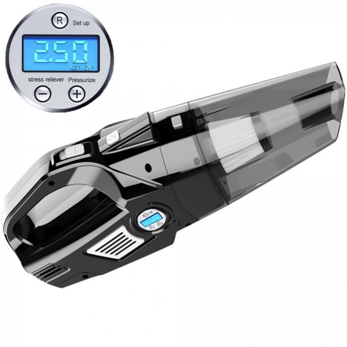 Автопилосос бездротовий Car Mounted Vacuum Cleaner 4в1 з електронним манометром (JM_7554) - фото 10 Автопилосос бездротовий Car Mounted Vacuum Cleaner 4в1 з електронним манометром (JM_7554) - фото 10