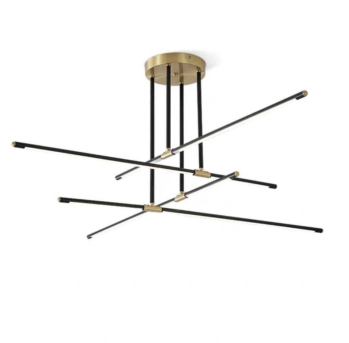 Потолочная люстра Line Lamp (056988/8 bk)