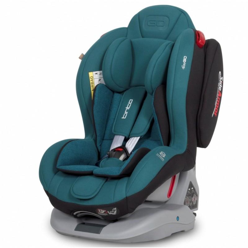 Автокрісло EasyGo Tinto 0+/1/2 0-25 кг з системою Isofix Бірюзовий група