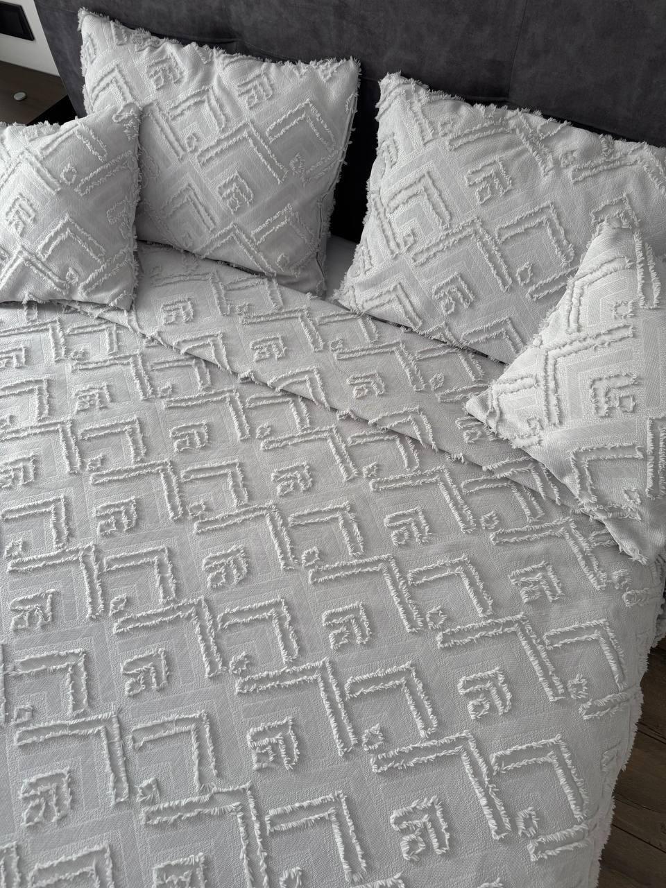 Покривало Бйорк 240x250 см Сірий (23743-8-240x250cm) - фото 7 Покривало Бйорк 240x250 см Сірий (23743-8-240x250cm) - фото 7