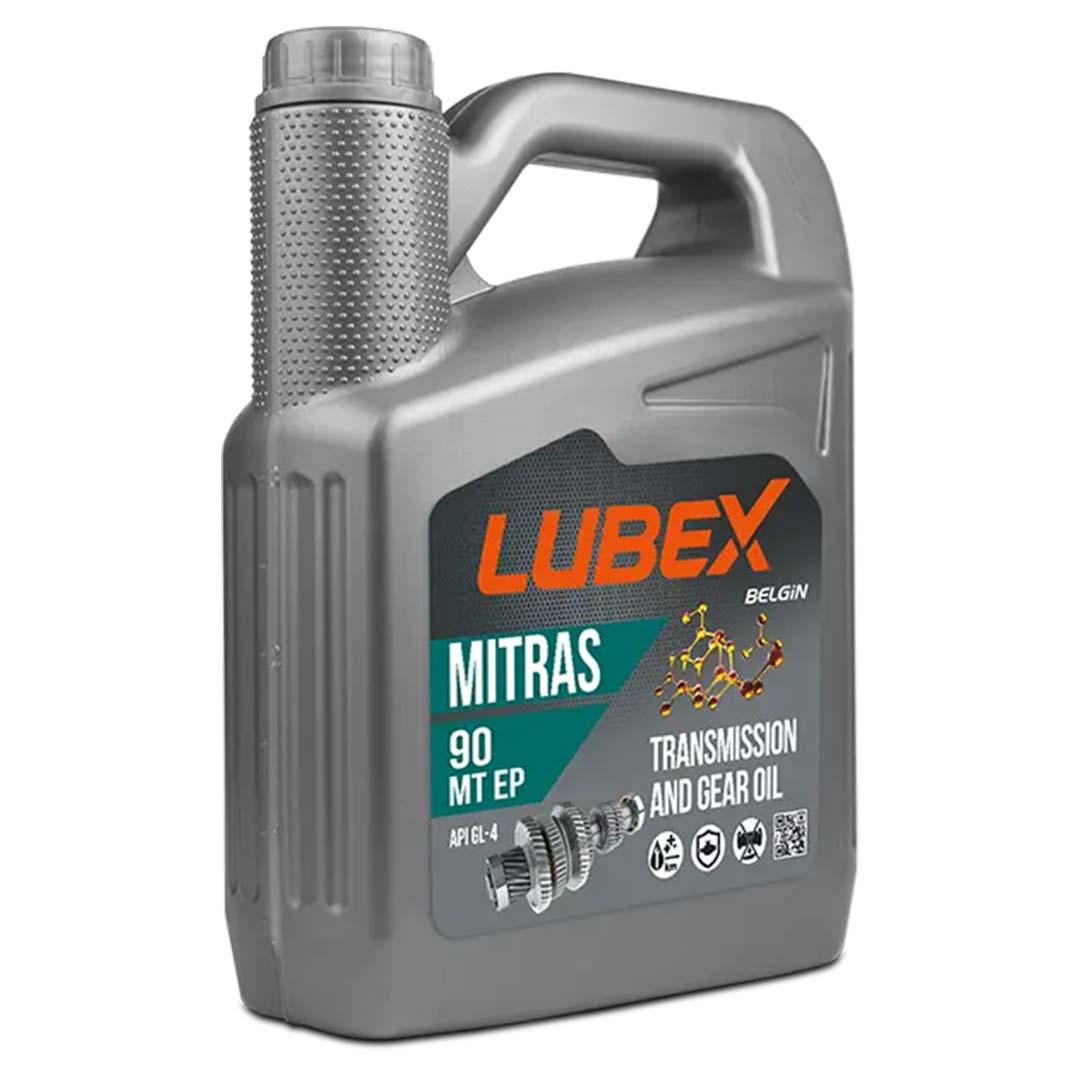 Трансмиссионное масло LUBEX MITRAS MT 80w90 EP API GL-4 4 л