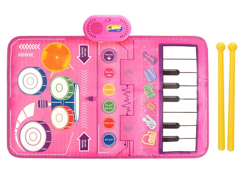Детский интерактивный танцевальный коврик с музыкой Musical Play Mat 80х50 см (2104618821)