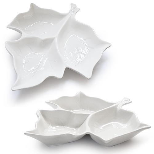 Минажниця порцелянова Stenson MC3280-12 Лист 30,5 см (569002) - фото 2 Минажниця порцелянова Stenson MC3280-12 Лист 30,5 см (569002) - фото 2