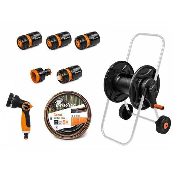 Тележка для шланга Bradas Line 1/2" 20 м Black (ECO-AG26020SET1)