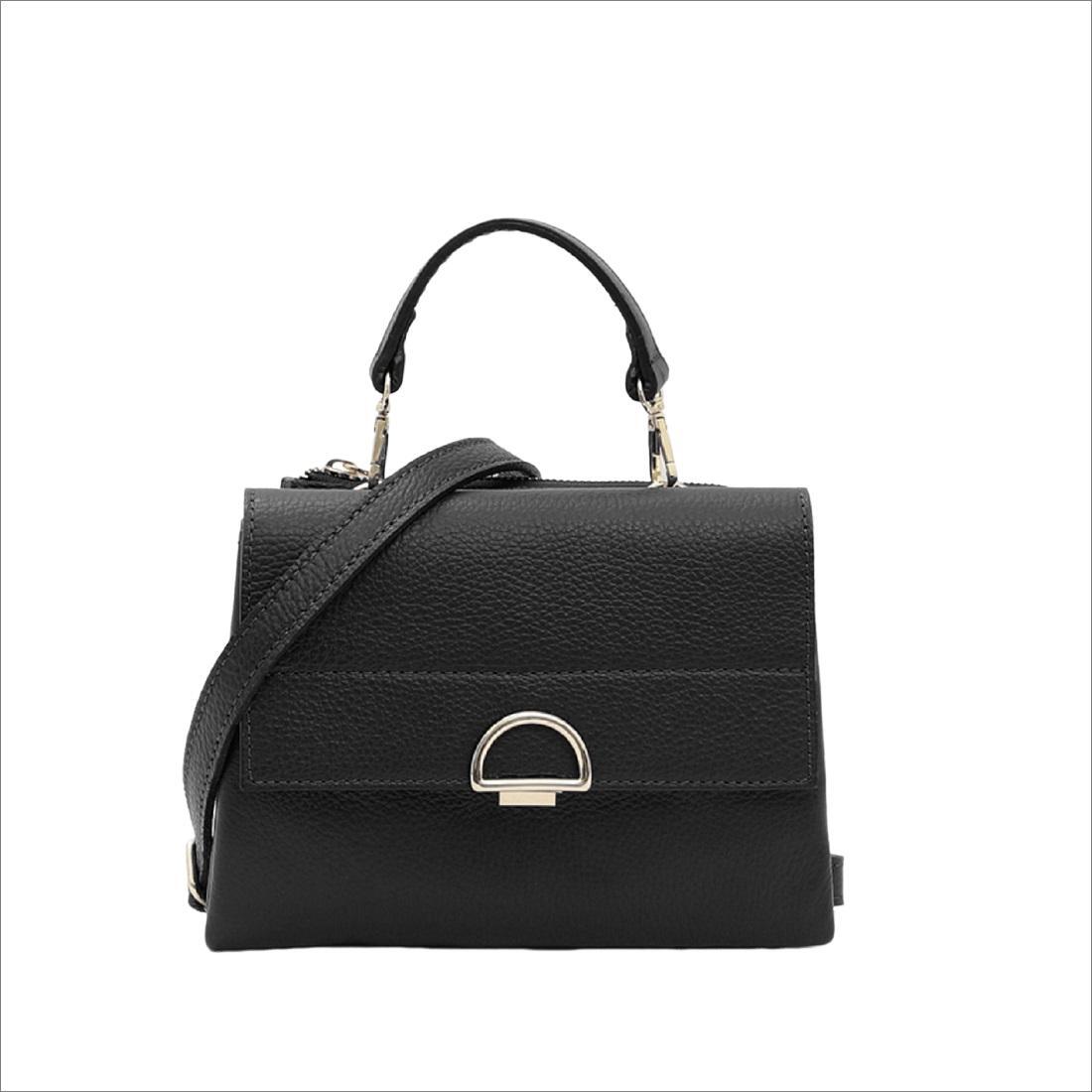 Женская сумка с клапаном Royal Bag F-IT-9873A Черный (6521)