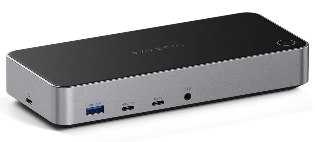 Док-станция Satechi Triple 4K Display Docking Station Space Gray (ST-D4KTM-EU)
