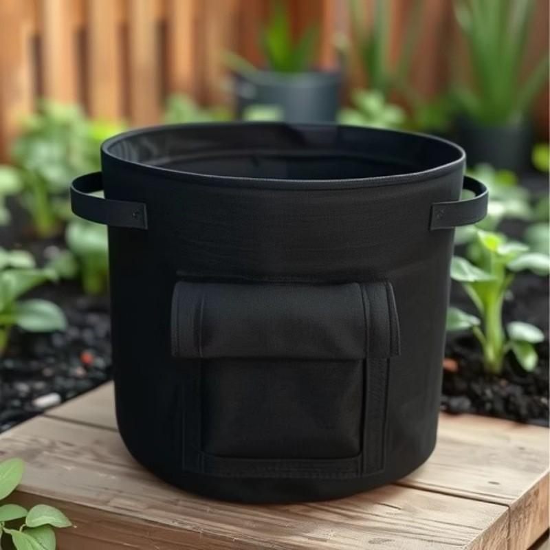 Мешок-гроубег плантаторный для выращивания рассады клубники/картофеля подвесной 38 л (PRTMSD-BLK-0857) - фото 5 Мешок-гроубег плантаторный для выращивания рассады клубники/картофеля подвесной 38 л (PRTMSD-BLK-0857) - фото 5