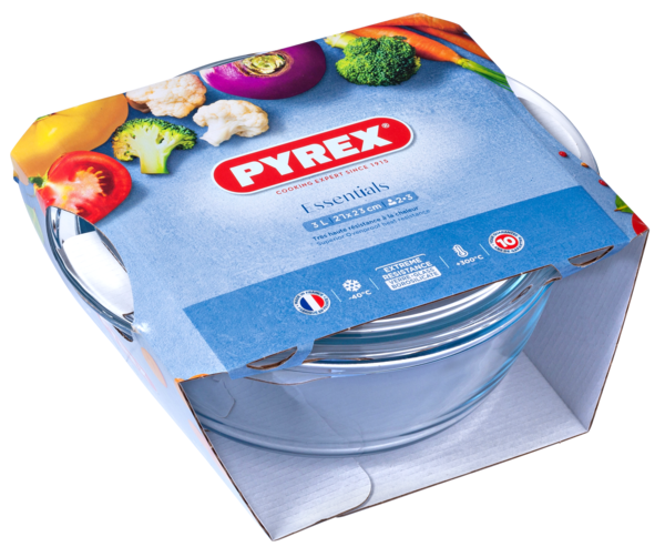 Кастрюля Pyrex Essentials круглая 3 л (208A000/7643)