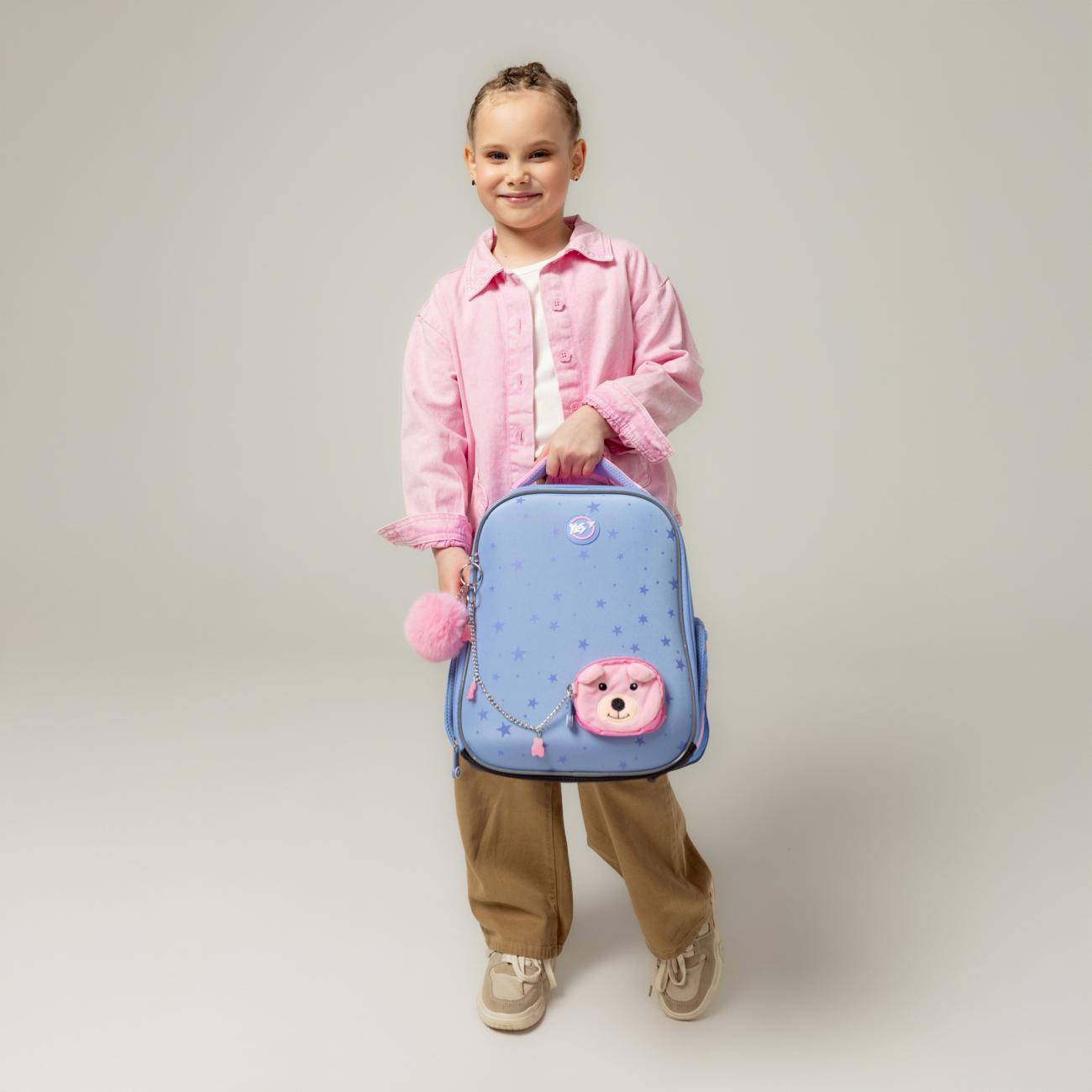 Шкільний рюкзак YES Cute Bear Teddy H-100 каркасний з ортопедичною спинкою (559894/995061) - фото 11