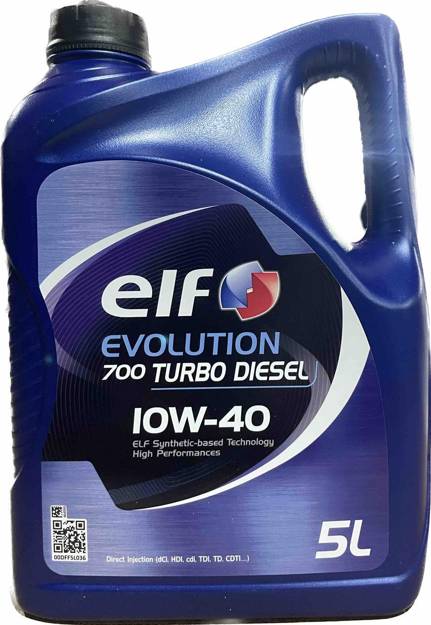 Моторное масло Elf Evolution 700 Turbo Diesel 10W-40 5 л (214121) Моторное масло Elf Evolution 700 Turbo Diesel 10W-40 5 л (214121)