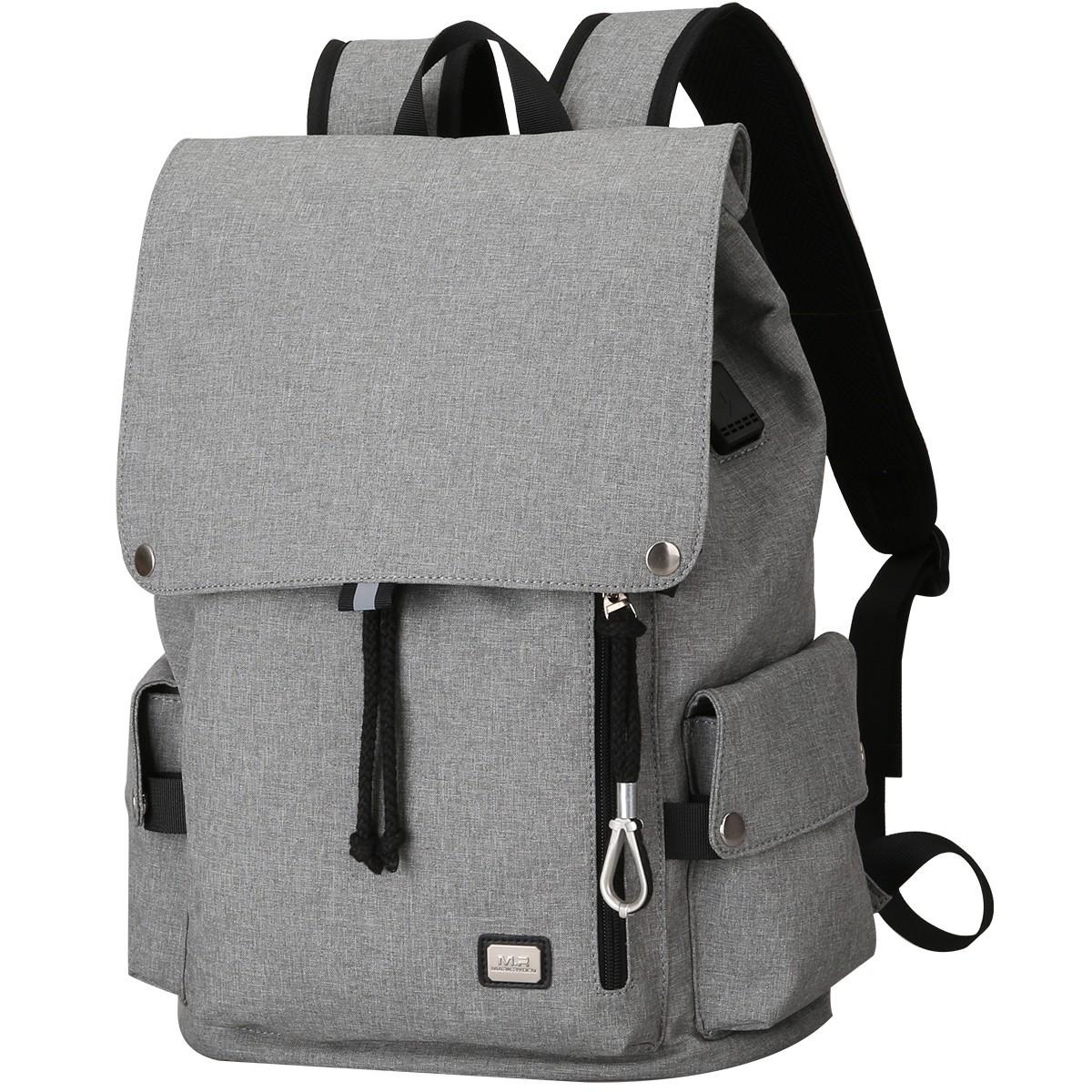 Міський рюкзак Mark Ryden Flexy MR5923 BK для ноутбука 15,6" з USB 20 л Сірий