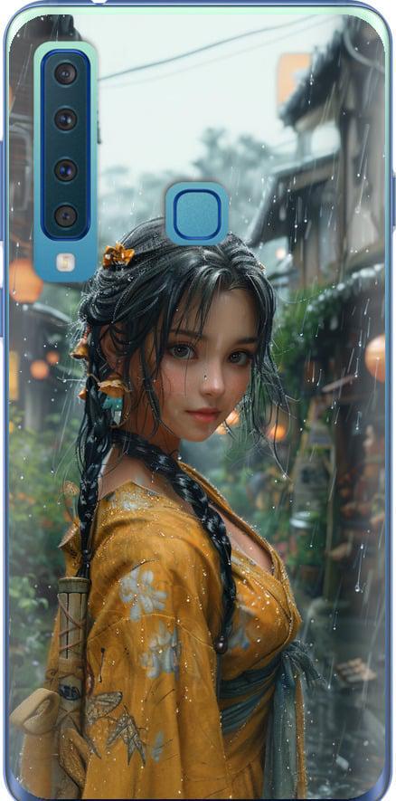 Чехол на Samsung Galaxy A9 (2018) Anime-girl (6133u-1503-42517)