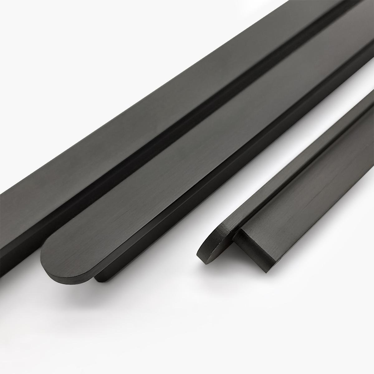 Ручка Bravo Canoe 128 мм Черный браш - фото 1