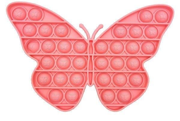 Игрушка-антистресс Pop-it QL046097 бабочка Розовый