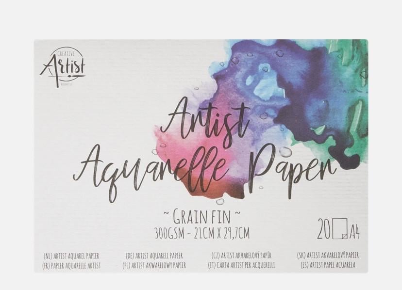 Альбом для малювання 300 г/м2 24 аркуша 21х29,7 см (1865885518)