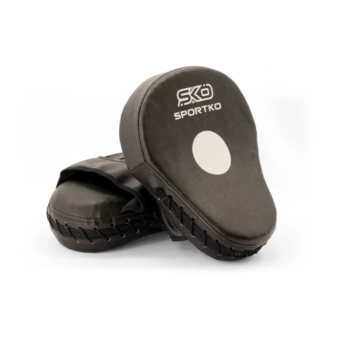 Лапы Sportko ПД5 боксерские Яблоко 24х18х6 см пара Черный (6936116105796)