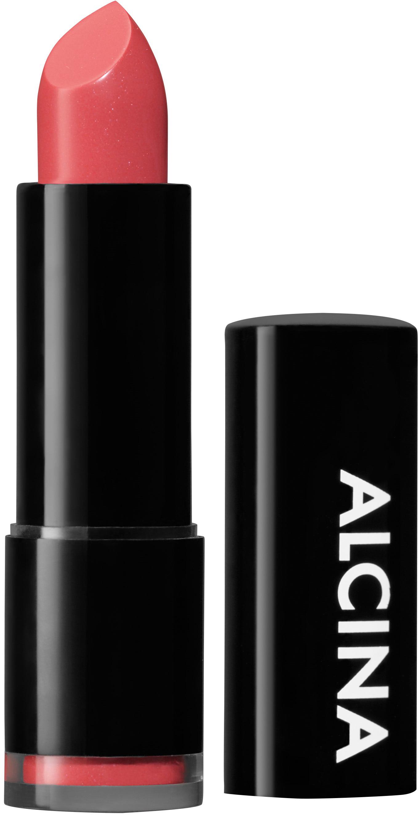 Помада-блеск ALCINA Shiny Lipstick Coral 030 сверкающая 18 г (4008666655448)
