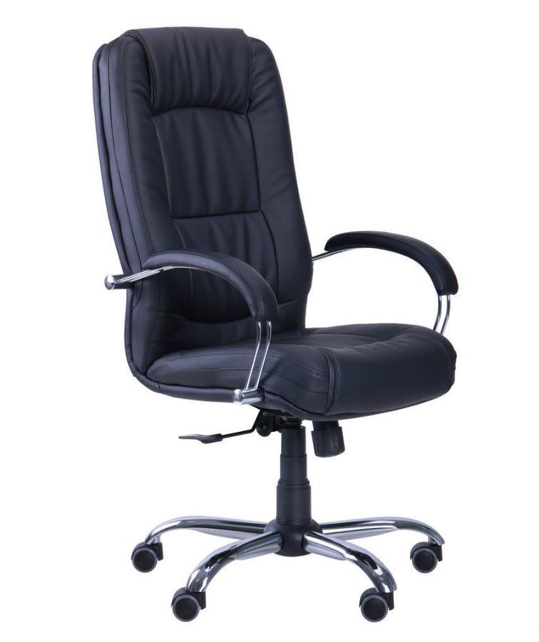 Офисное кресло Марсель механизм Anyfix Хром/Черный (033750)