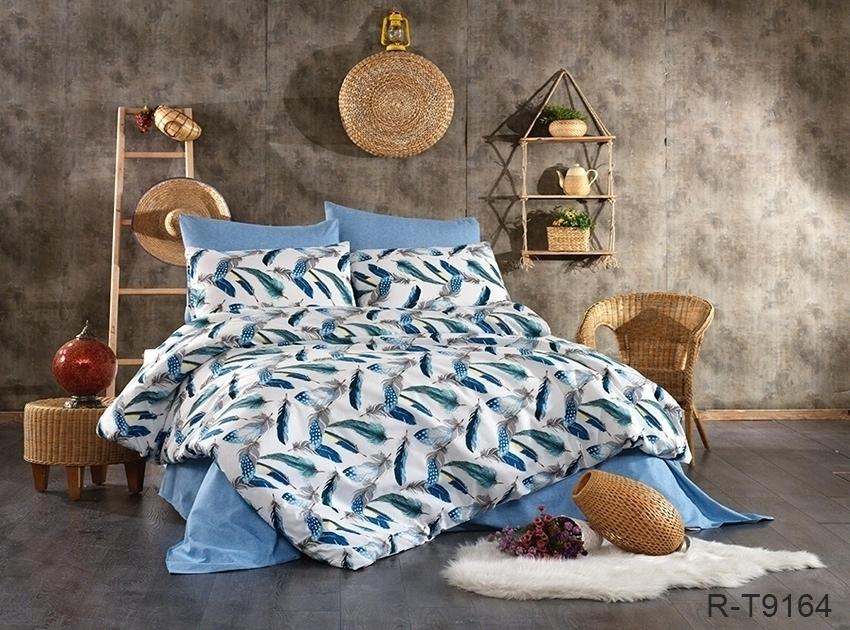 Комплект постільної білизни TAGtekstil двуспальний наволочки 70x70 см (R-T9164д)