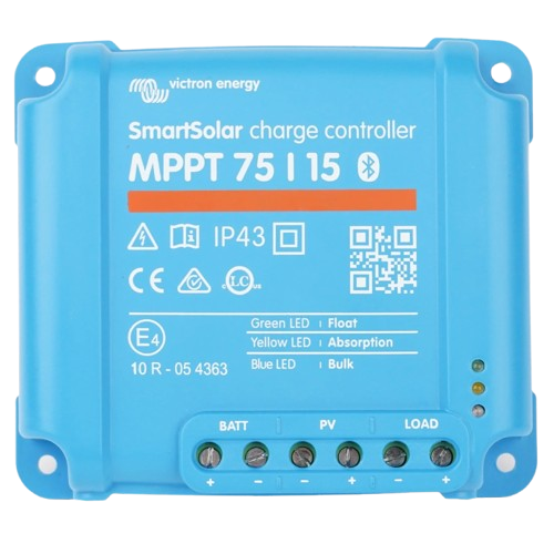 Контроллер заряда солнечной батареи Victron Energy SmartSolar MPPT 75/15 Bluetooth VE Direct 12 24 В 15 А Blue