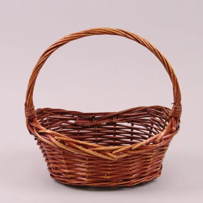 Корзина с лозы Flora Коричневый (38084)