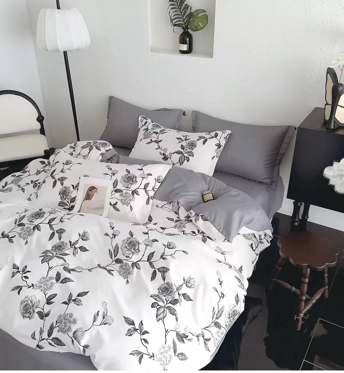 Комплект постельного белья Діма Розы хлопок евро (2916734631)