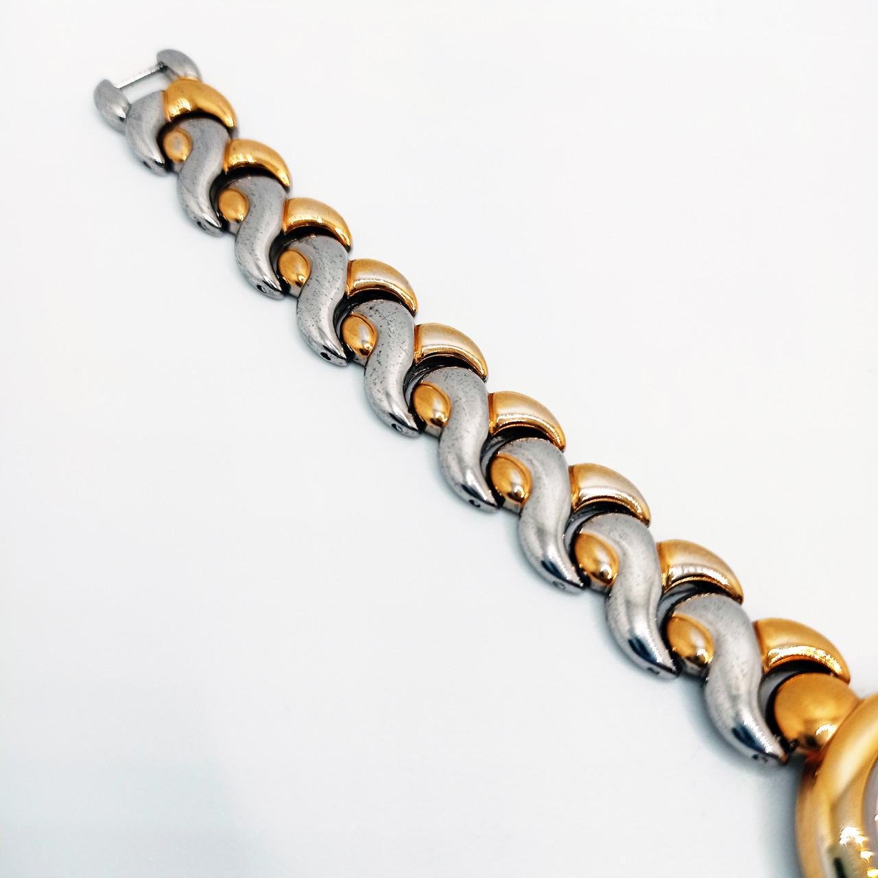 Наручний годинник Q&Q жіночий кварцовий металевий ремінець (G635-800) - фото 10