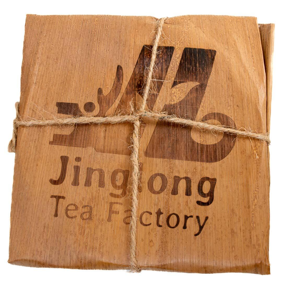 Чай Шу Пу Эр Цзин Лун Waffle 2020 г. 200 г