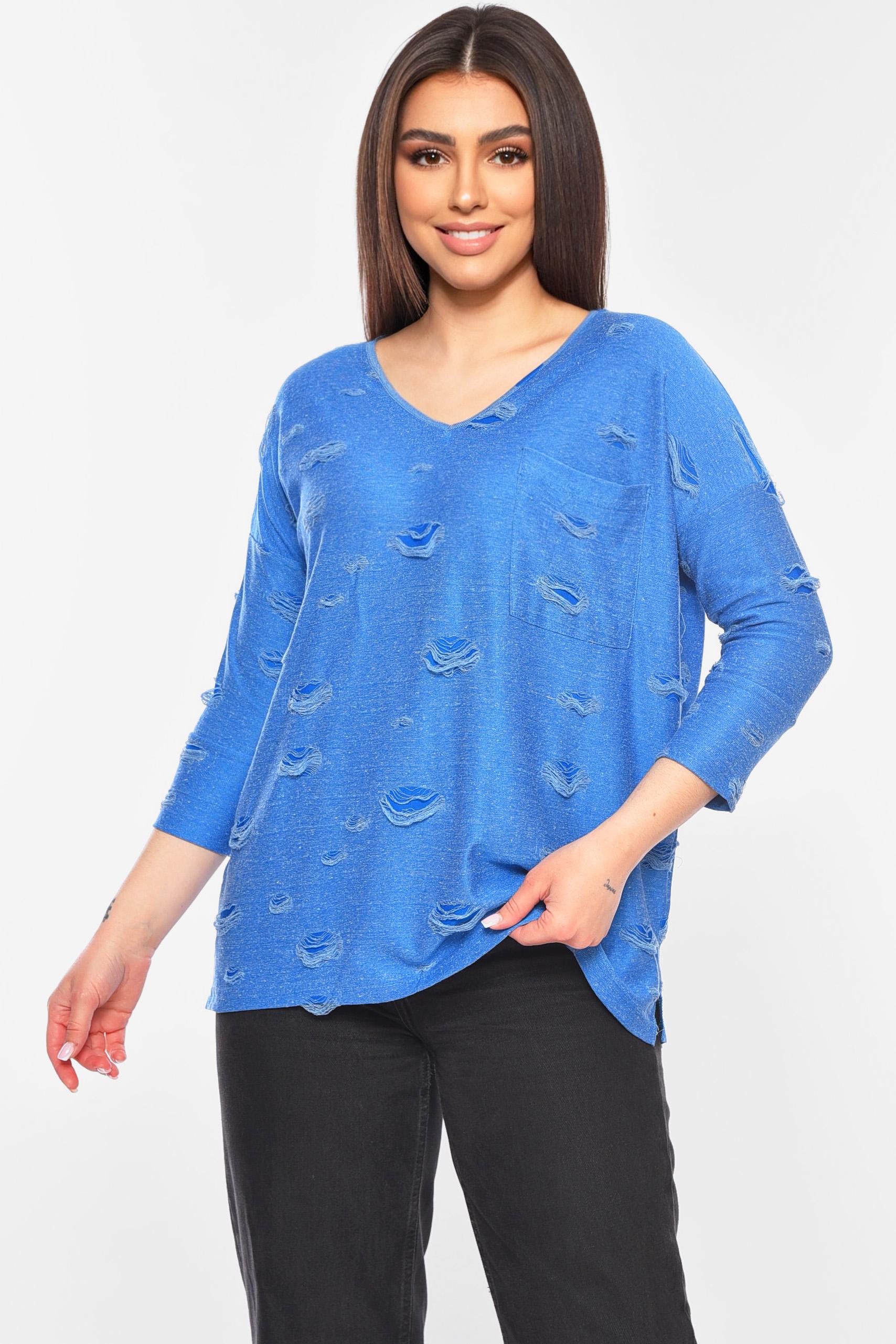 Кофта жіноча 199405 XL Синій (199405_!303701_M)