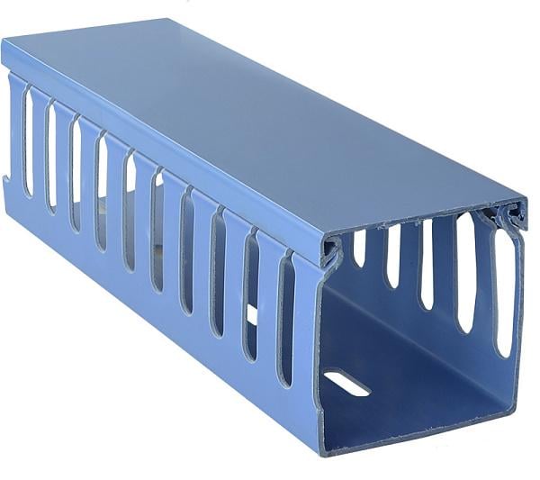 Короб перфорированный АСКО 100x100 мм х 99 см ПВХ Синий (A0070020016)